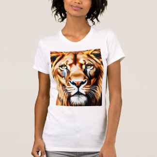 "Exquisite Realism: Intricate Loin Design Unveiled T Shirt