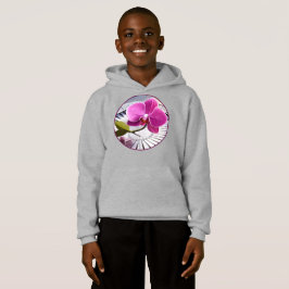 Exquisite Rosa Orchid Rests on Silver Plate T Shirt