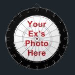 Exs foto piltavla<br><div class="desc">Sätt ditt exs fotograferar på en dartboard, då någon är du inte för förtjust av! Före detta: fru, flickvän, chef, vän, svärmor, pojkvän, make, Etc.</div>