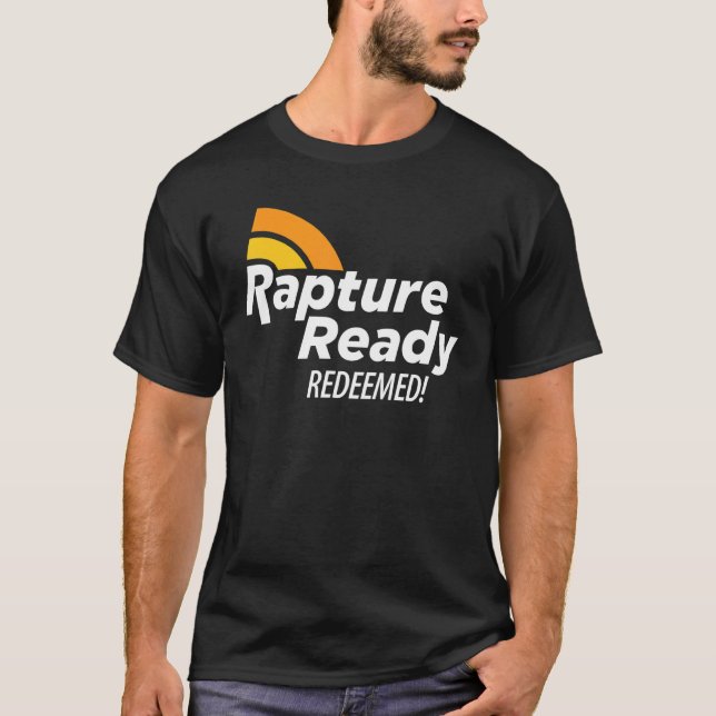 Extas Beredd  Vit Text T Shirt (Framsida)