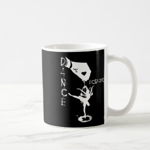Extatisk Dans Llerina Dansare I En Tutu Frisyr Kaffemugg