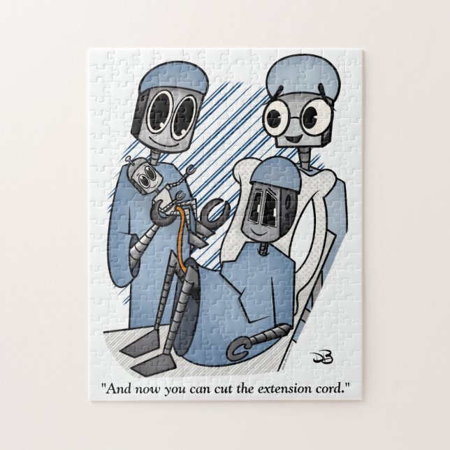 Extension Cord Jigszle Puzzle Pussel (Vertikal)
