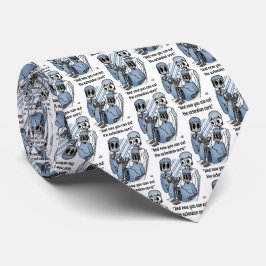 Extension Cord White Neck Tie Slips