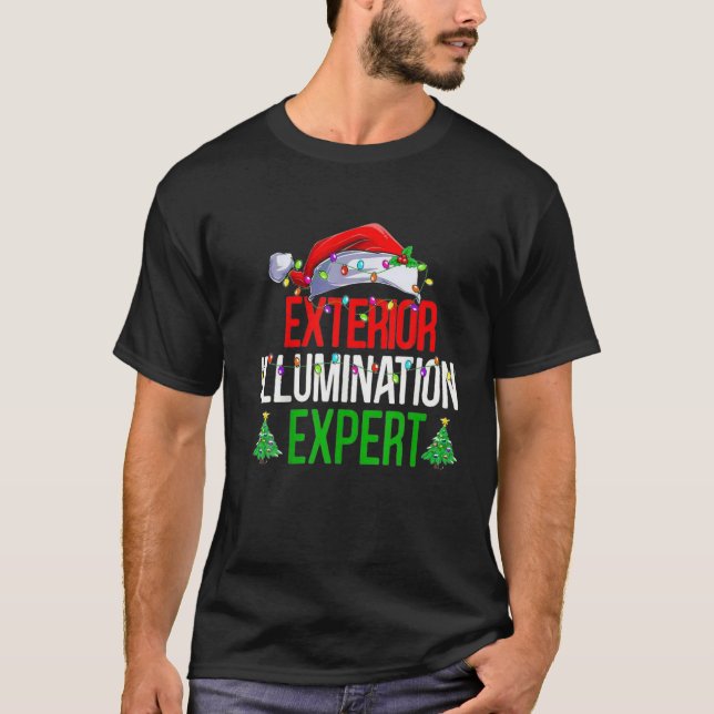 Exteriell belysning Expert jul Light Decor T Shirt (Framsida)