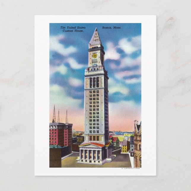 Exteriell syn på US Anpassningsbar House Vykort (Framsida)