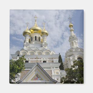 Exteriör av Sankt Alexander Nevskij-katedralen Magnet