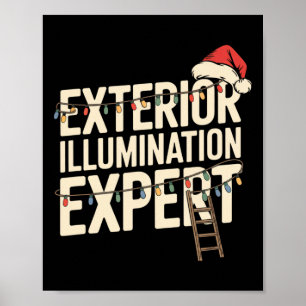 Exteriör belysning Expert jul House Light Poster
