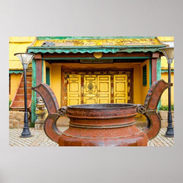 Exteriör för Byggnad av kloster Poster (Framsidan)