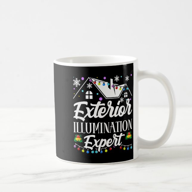 Exterior Illumination Expert Funny Christmas Decor Kaffemugg (Höger)
