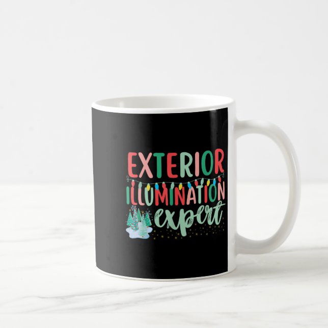 Exterior Illumination Expert Funny Christmas Light Kaffemugg (Höger)