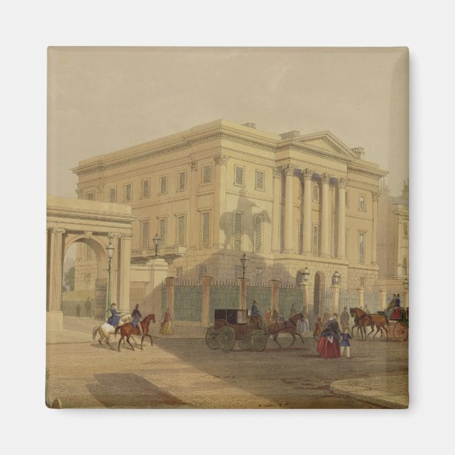 Exterior of Apsley House, 1853, av J. Dillon ( Magnet (Framsidan)