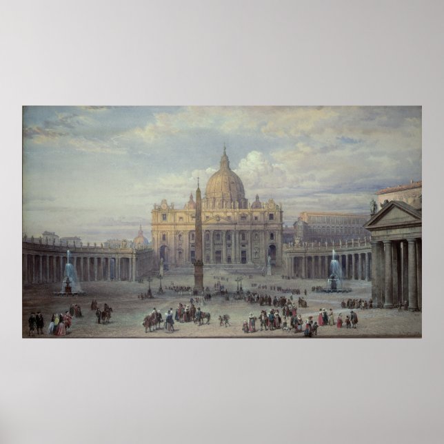 Exterior of St. Peter's Poster (Framsidan)