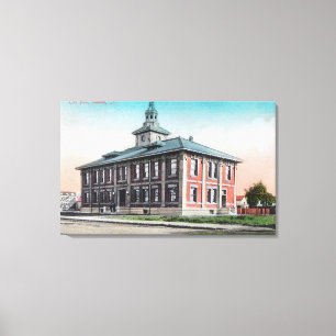 Exterior View of City HallSalinas, CA Canvastryck
