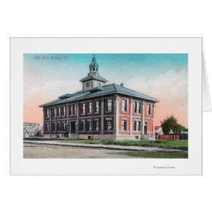 Exterior View of City HallSalinas, CA Hälsningskort