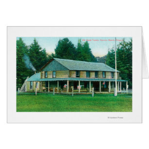 Exterior View of Elk Bäck Tavern Hälsningskort