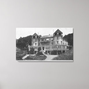 Exteriör View of Hotel Bon Luft in Escalle Canvastryck