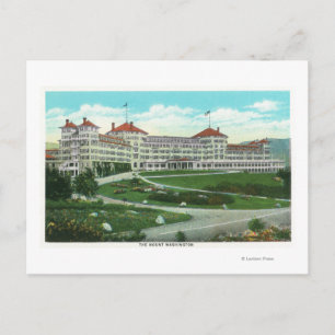 Exterior View of Mt. Washington Hotel Vykort