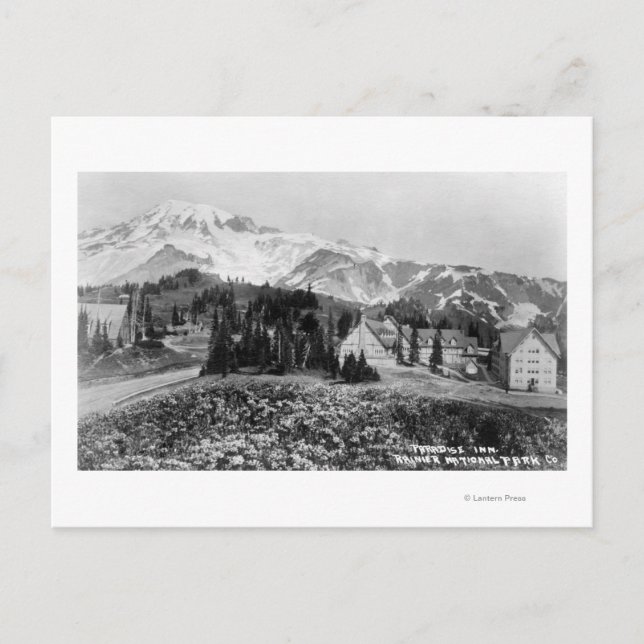 Exterior View of Paradise Inn Vykort (Framsida)