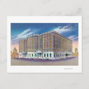 Exteriör View of Sheraton Hotel in Copley Vykort