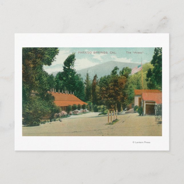 Exteriör View of the AnnexParaiso Vår, CA Vykort (Framsida)