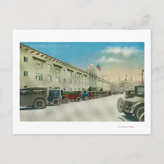 Exterior View of the Casa del Rey Vykort (Framsida)