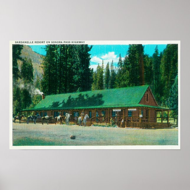 Exterior View of the Dardanelle Resort Poster (Framsidan)