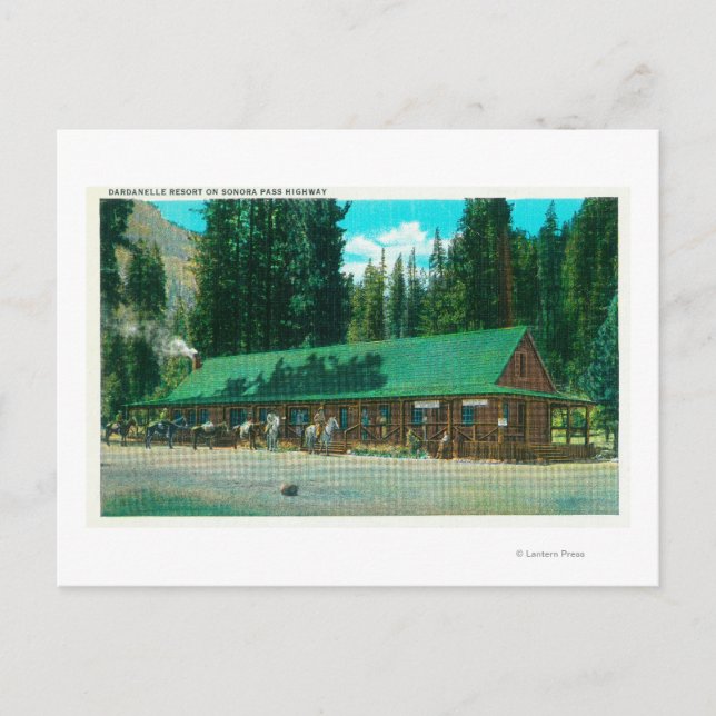 Exterior View of the Dardanelle Resort Vykort (Framsida)