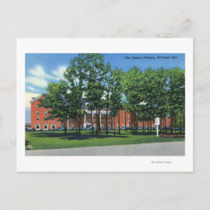 Exterior View of the Gideon Putnam, Saratoga Vykort