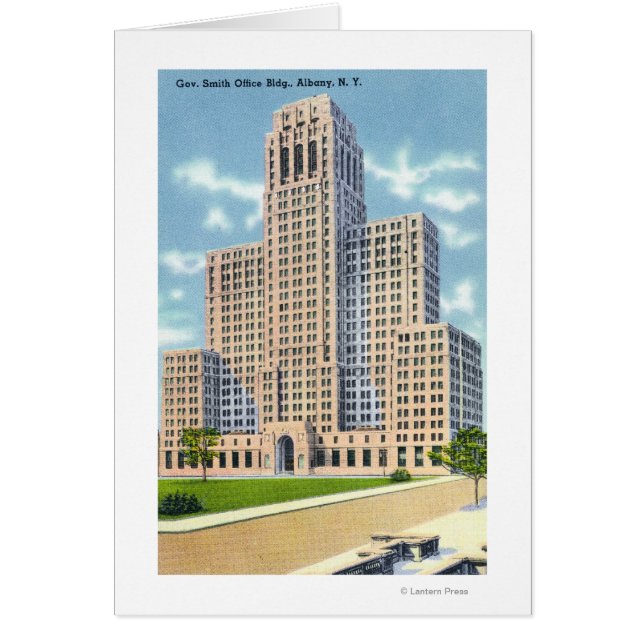 Exteriör View of the Gov Smith Office Byggnad Hälsningskort (Framsidan)