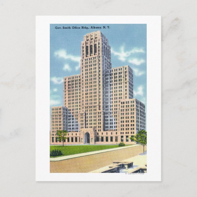 Exteriör View of the Gov Smith Office Byggnad Vykort (Framsida)