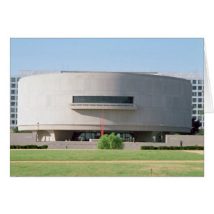 Exterior view of the Hirshhorn Museum, 1974) Hälsningskort
