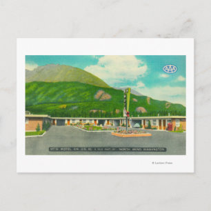 Exteriör View of the Mt. Si Motel Vykort