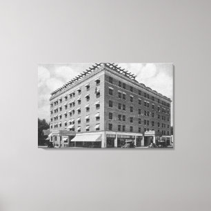 Exteriör View of the Owyhee HotelBoise, ID Canvastryck