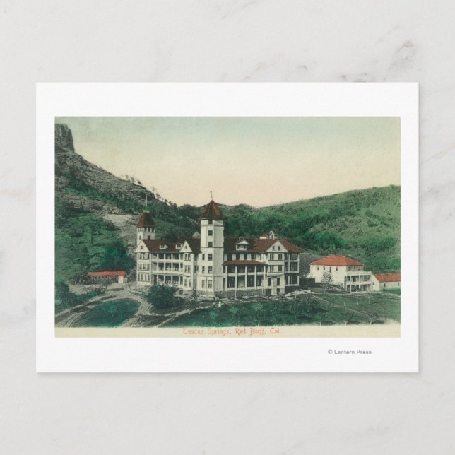 Exterior View of Tuscan SpringsRed Bluff, CA Vykort (Framsida)