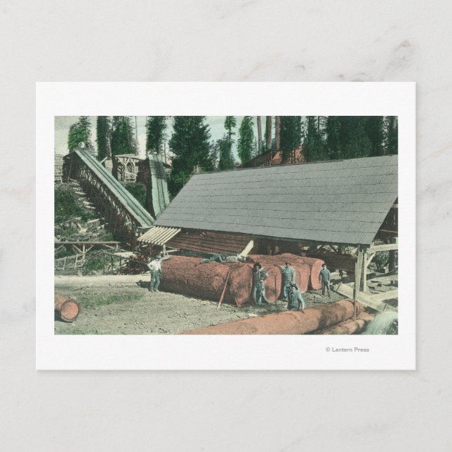 Exteriör vy av Benton's MillRedding, CA Vykort (Framsida)