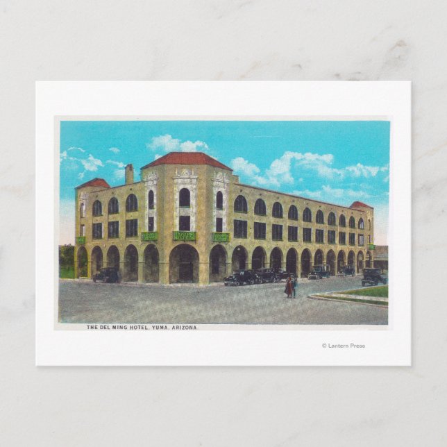 Exteriör vy av Del Ming HotelYuma, AZ Vykort (Framsida)