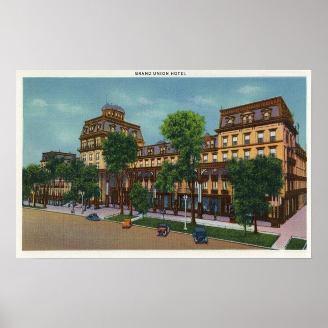 Exteriör vy av Grand Union Hotel # 2 Poster (Framsidan)