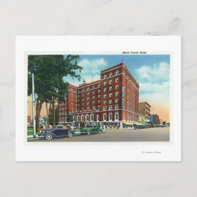 Exteriör vy av Mark Twain Hotel Vykort (Framsida)