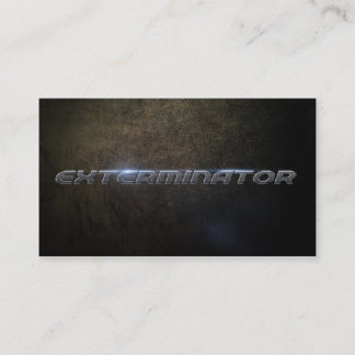 Exterminator Business card Visitkort