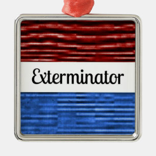 Exterminator Patriotic jul Ornament