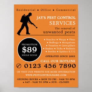 Exterminator, reklam för bröstkontroll poster