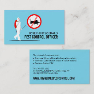 Exterminatordesign, bröstkontroll visitkort