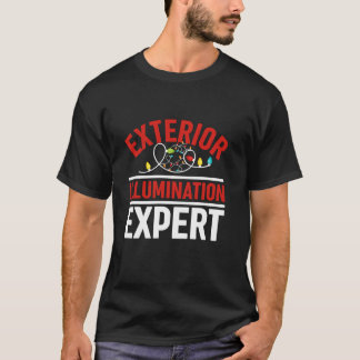 Extern belysning Expert Decorator jul L T Shirt