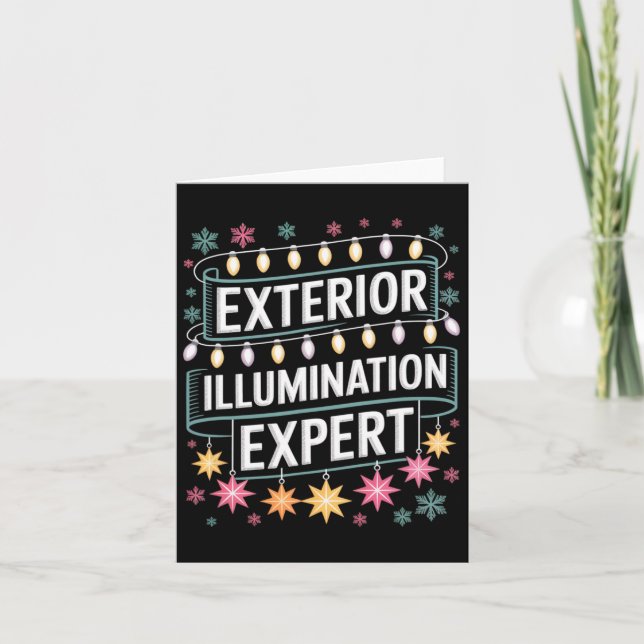 Extern belysning Expert Jul-Ljus Disp. Kort (Framsida)
