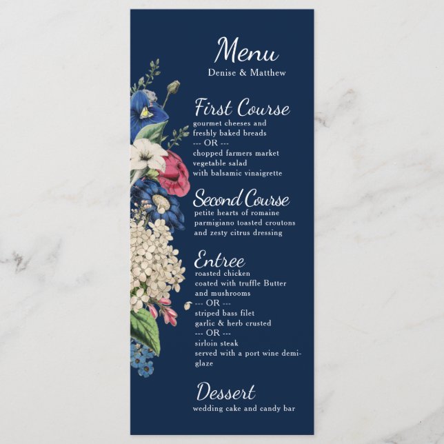 Extern samling i Polarna Nattblå meny (Framsida)