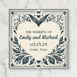 Externa blommor gåvor etiketter