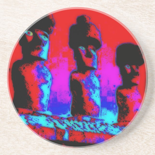 Externa drömmar om RapaNui Underlägg (Framsidan)