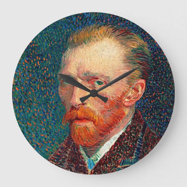 Externa Gaze: Vincent Van Gogh's Self-Porträtt Stor Klocka (Framsida)