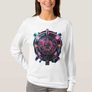 Externa gotiska blommor t shirt