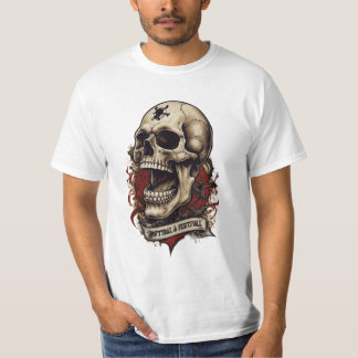 Externa Guardian Skull Tattoo T-Shirt